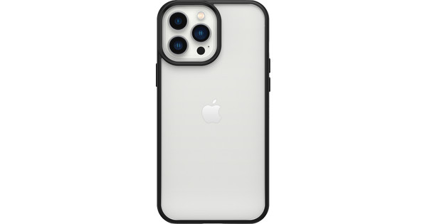 Otterbox React Apple iPhone 13 Pro Max Back Cover Transparant/Zwart