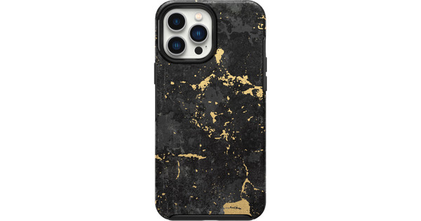 OtterBox Symmetry Apple iPhone 13 Pro Max Back Cover Black/Gold