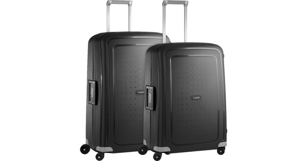 Samsonite S'Cure Spinner 75+69cm Black Kofferset - Coolblue - Voor 23 ...