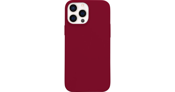 BlueBuilt Soft Case Apple iPhone 13 Pro Max Back Cover with MagSafe Red