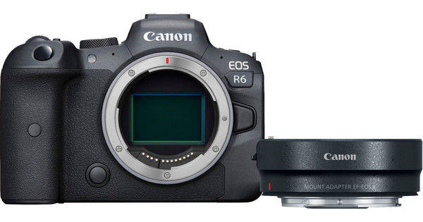 Canon EOS R6 Body + EF-EOS R Adapter