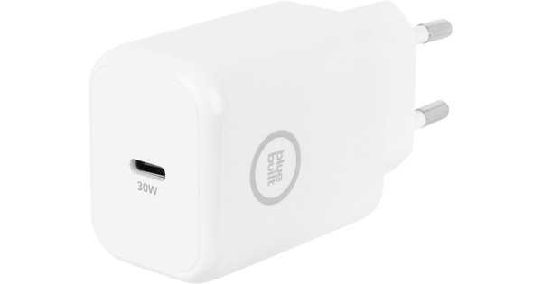 BlueBuilt Power Delivery Oplader met Usb C Poort 30W Wit