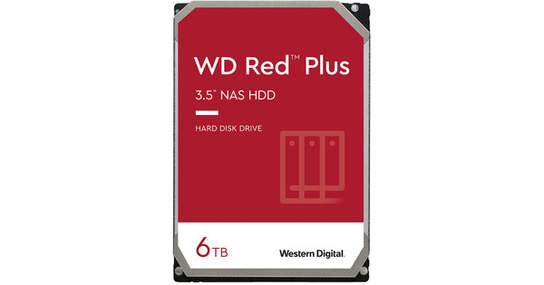 WD Red Plus WD60EFPX 6TB - Coolblue - Voor 23.59u, morgen in huis