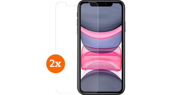 BlueBuilt Apple iPhone 11 / Xr Screen Protector Glass Duo Pack