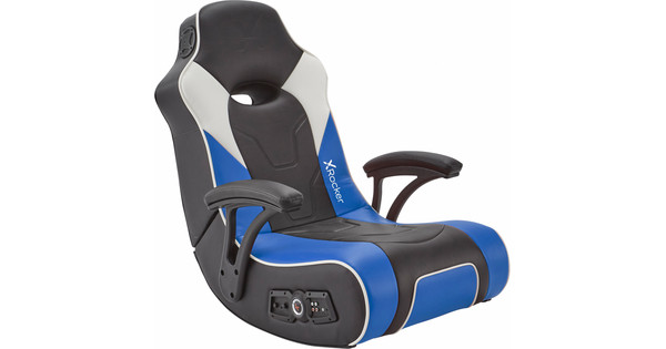 X Rocker G-Force 2.1 Audio Gamestoel - Zwart/Blauw - Coolblue - Voor 23 ...