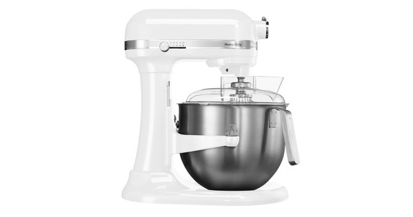KitchenAid Heavy Duty Mixer Verstelbaar 6,9L Wit - - Voor 23.59u, morgen in huis