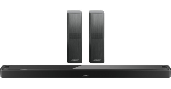 Bose Smart Soundbar 900 + Bose Surround Speakers 700 Zwart