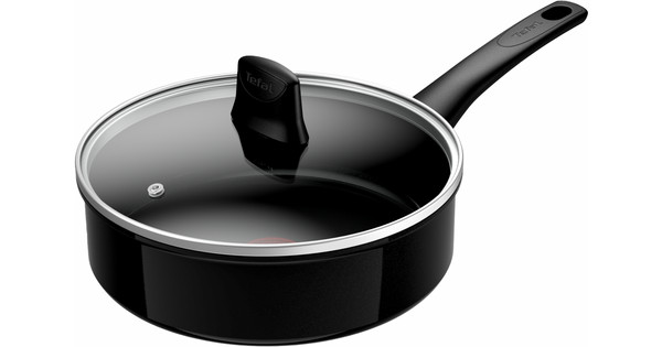 Tefal Renew On Ceramic High-Sided Skillet 24cm Black