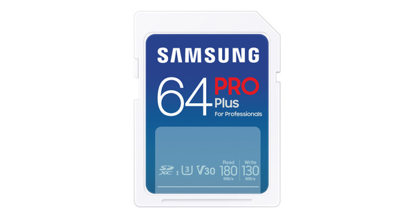 Samsung SDXC PRO Plus 64GB 180MB/s