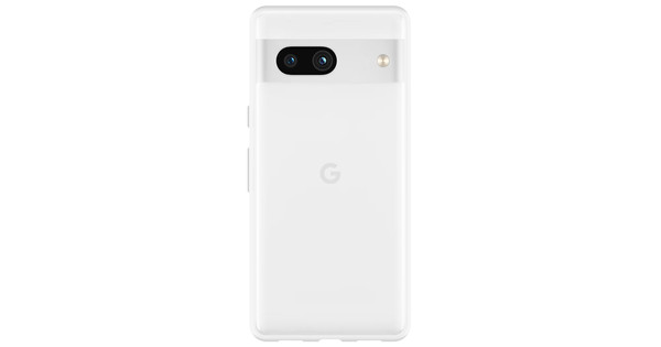 Just in Case Soft Design Google Pixel 7A Back Cover Transparant