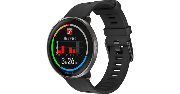 Polar Ignite 3 Titanium/Zwart