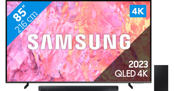 Samsung QLED 85Q60C (2023) + Soundbar