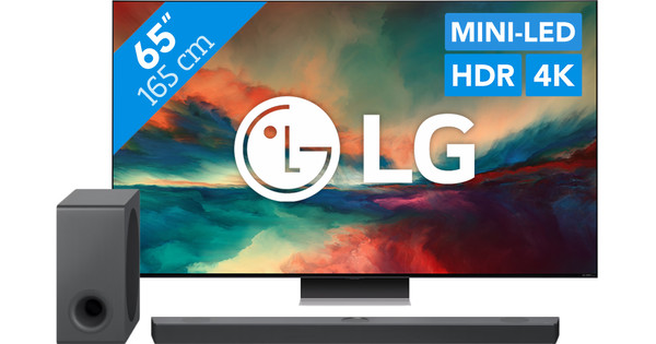 LG 65QNED866RE (2023) + Soundbar