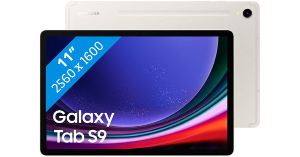 Samsung Galaxy Tab S9 11 inch 256 GB Wifi Crème