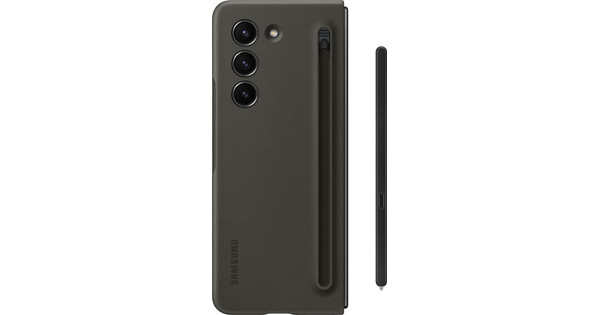 Samsung Galaxy Z Fold 5 Back Cover met S Pen Zwart