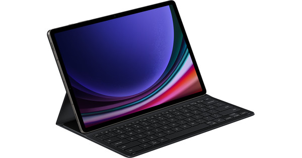 Samsung Galaxy Tab S10 Plus / S9 Plus / S9 FE Plus Toetsenbord Hoes QWERTY Zwart