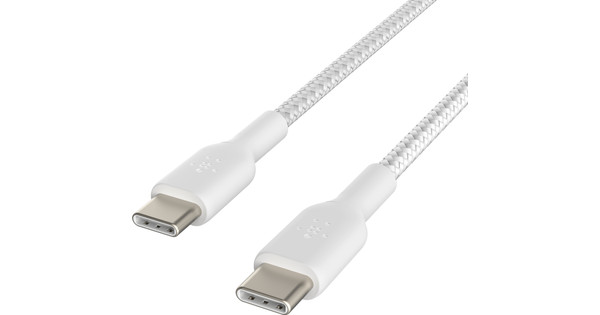 Belkin USB-C to USB-C Cable 1m Nylon White