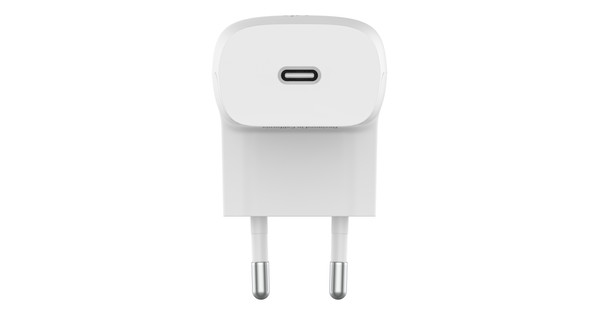 Belkin PPS Power Delivery Oplader met Usb C Poort 20W Wit