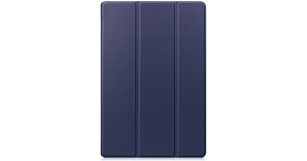 Just in Case Tri-Fold Samsung Galaxy Tab S9 Plus / S9 FE Plus Book Case Blauw