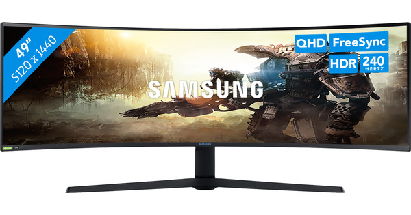 Samsung Odyssey G9 QLED gaming - Coolblue - Before 23:59, delivered tomorrow