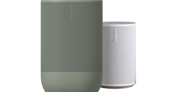 Sonos Move 2 Groen + Era 100 wit