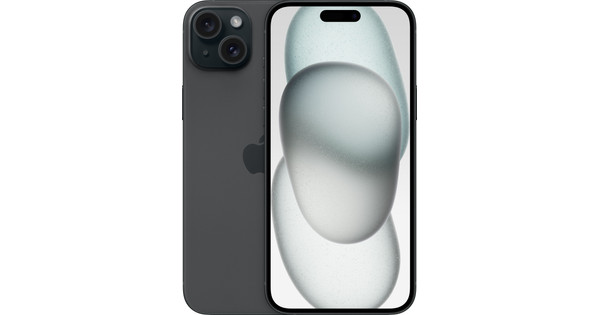 apple iphone 15 plus 5g 256 gb zwart