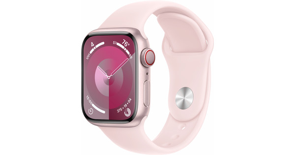 Apple Watch Series 9 4G 41mm Roze Aluminium Sportband S/M