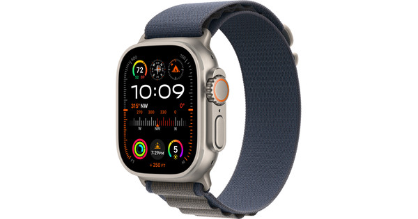 Apple Watch Ultra 2 4G 49mm Alpine Band Blauw M