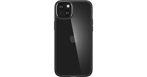 Spigen Ultra Hybrid Apple iPhone 15 Back Cover Transparant met Zwarte Rand