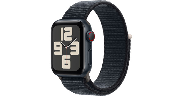 Apple Watch SE (2022) 4G 40mm Midnight Aluminium Sport Loop