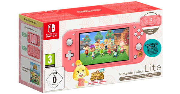 Pink nintendo switch hot sale lite release date