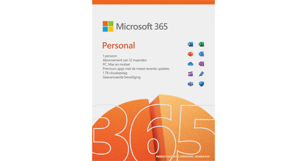 Microsoft Office 365 Personal 1-year Subscription