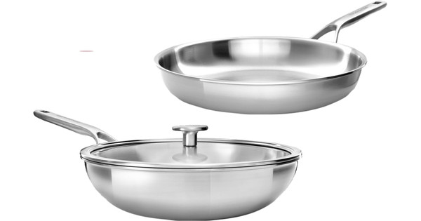 KitchenAid Multiply Cookware Set 2-piece - Pans - Coolblue