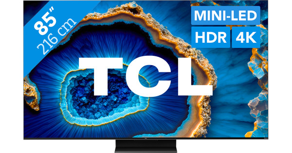 TCL QLED 85C803 - Coolblue - Voor 23.59u, morgen in huis