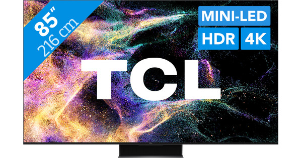 TCL QLED 85C843 (2023) - Televisies - Coolblue