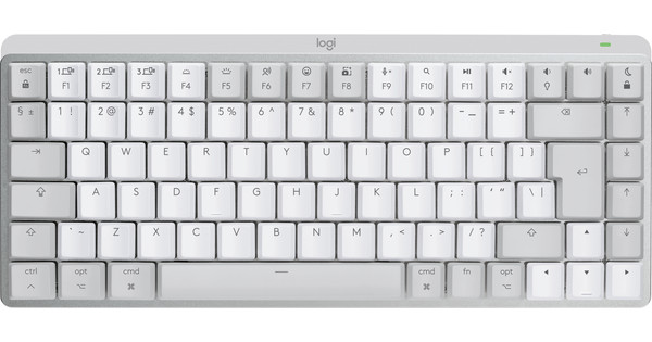 Logitech MX Mechanical Mini voor Mac Pale Grey - Coolblue - Voor 23.59u ...