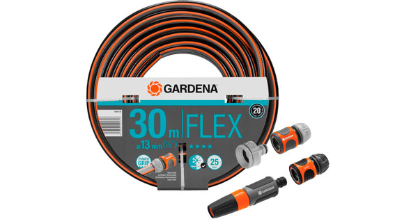 Gardena Comfort FLEX 1/2 30m + Adapters Coolblue Before 2359