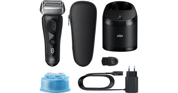Braun Series 8 8560cc Zwart - Coolblue - Voor 23.59u, morgen in huis
