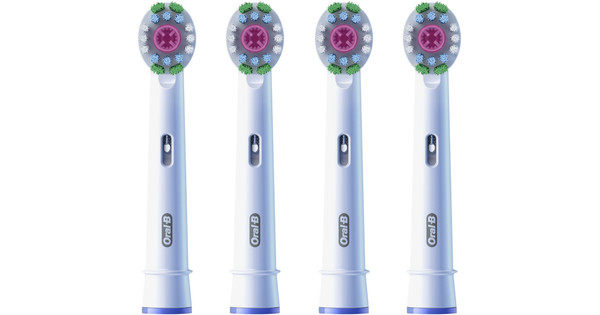 Oral-B Pro 3D White (4 stuks) - Coolblue - Before 23:59, delivered tomorrow