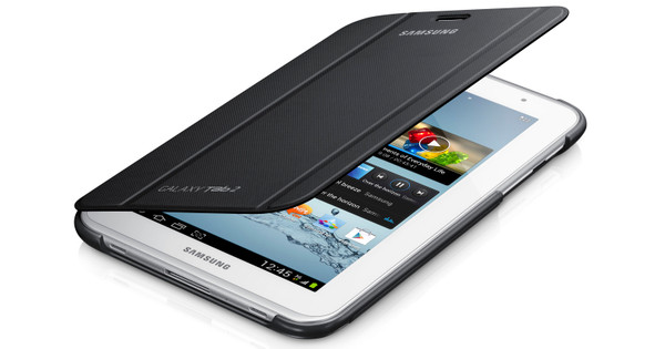 Krankzinnigheid Hysterisch Maak een bed Samsung Galaxy Tab 2 7.0 Book Cover Dark Grey - Coolblue - Voor 23.59u,  morgen in huis