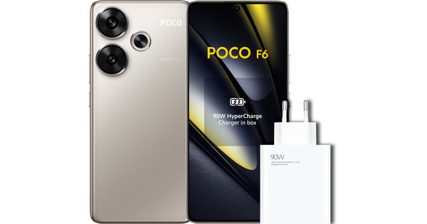 POCO F6 512GB Grijs 5G