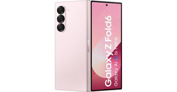 Samsung Galaxy Z Fold 6 256GB Pink 5G - Coolblue - Before 23 Samsung Galaxy Z Fold 6 256GB Pink 5G - Coolblue - Before 23