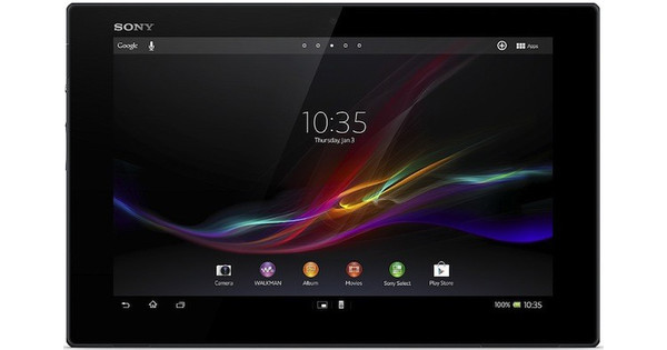 Sony Xperia Tablet Z Wifi Lte 16 Gb Black Coolblue Voor 23 59u Morgen In Huis