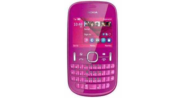 Nokia Asha 201 Pink