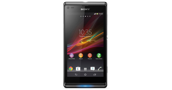 Geruïneerd geweten gezantschap Sony Xperia L Zwart - Mobiele telefoons - Coolblue