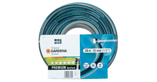 verschil Voorwaardelijk Laatste Gardena Premium SkinTech Tuinslang 1/2" 30m - Coolblue - Voor 23.59u,  morgen in huis