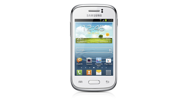 ritme Hollywood opleggen Samsung Galaxy Young Wit Prepaid - Coolblue - Voor 23.59u, morgen in huis