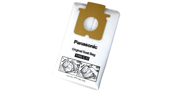 definitief avontuur omverwerping Panasonic AMC-J2EP Stofzuigerzakken (4 stuks) - Coolblue - Voor 23.59u,  morgen in huis