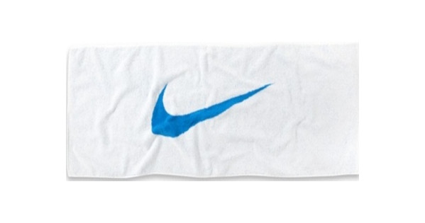 Nike Swoosh Handdoek White/Photo Blue L - Coolblue 23.59u, morgen