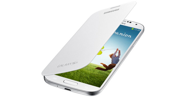 verdrietig Streven Opstand Samsung Galaxy S4 Mini Flip Cover White - Coolblue - Voor 23.59u, morgen in  huis